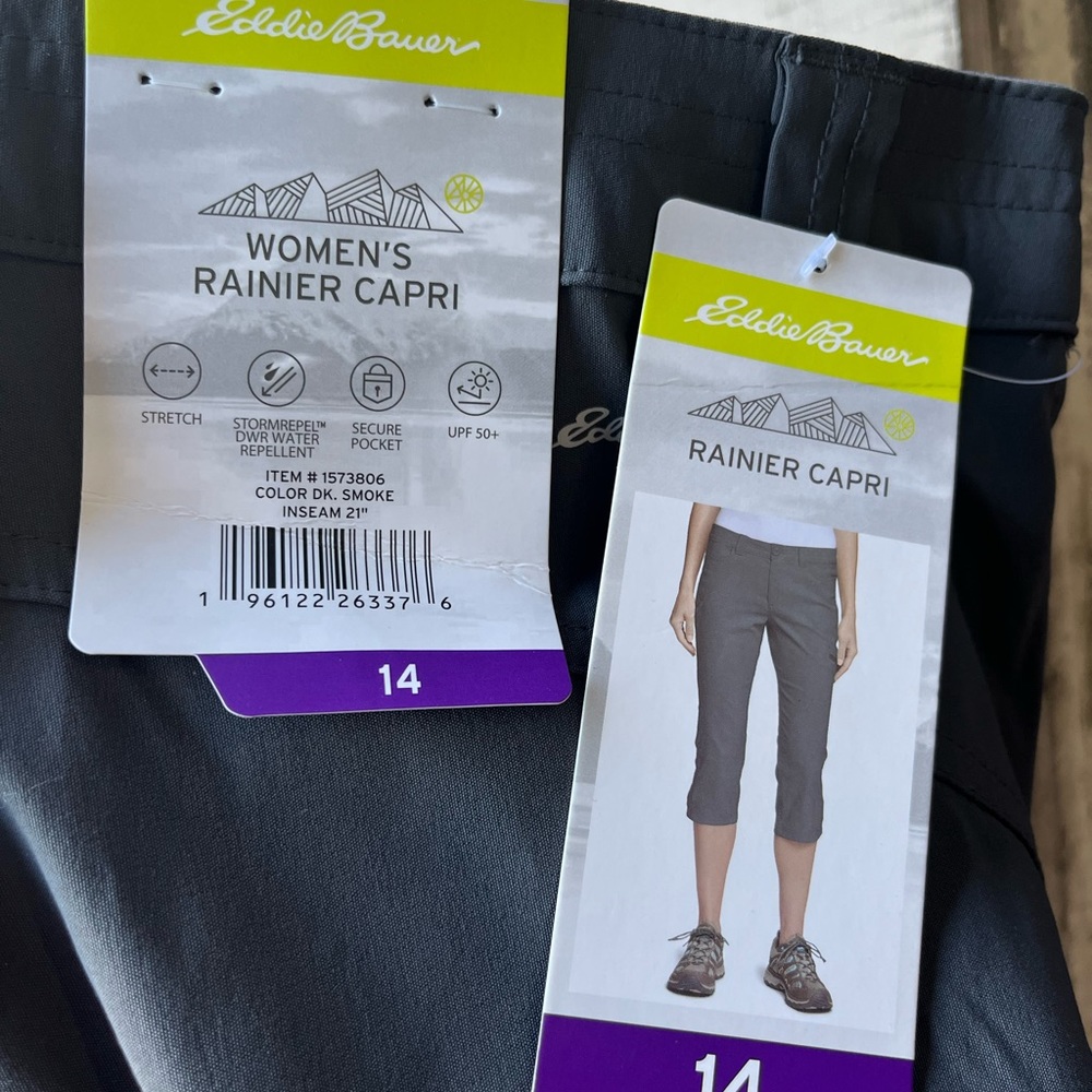 Eddie Brauer women’s Raiener Capri - Picture 3 of 3